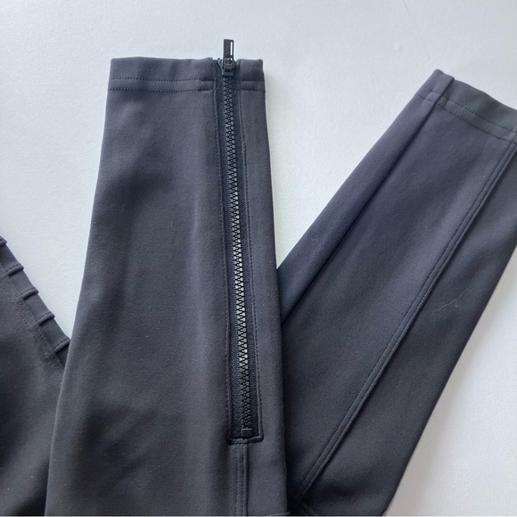Athleta Delancey Moto Dark Grey Leggings Women’s Size XXS - Picture 9 of 10